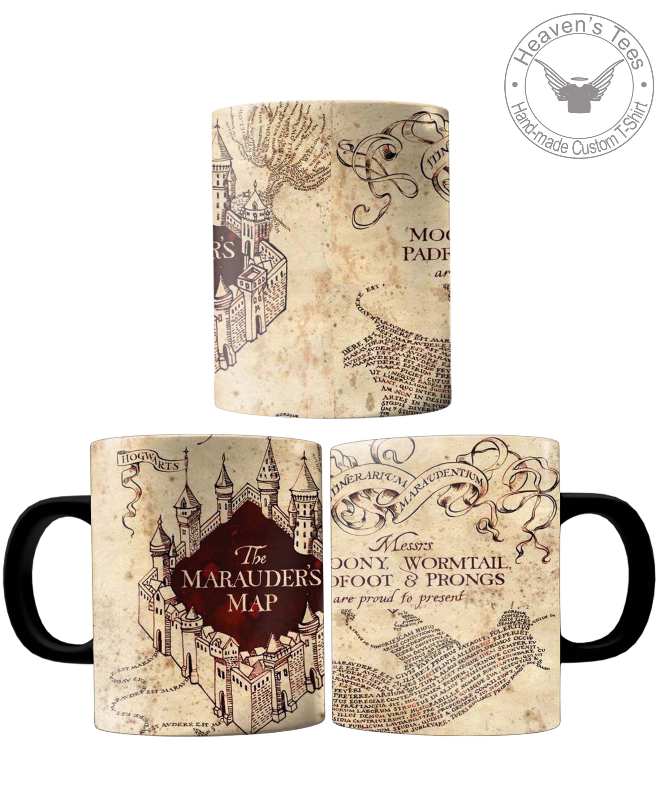 Taza cine  Harry Potter Mapa del Merodeador
