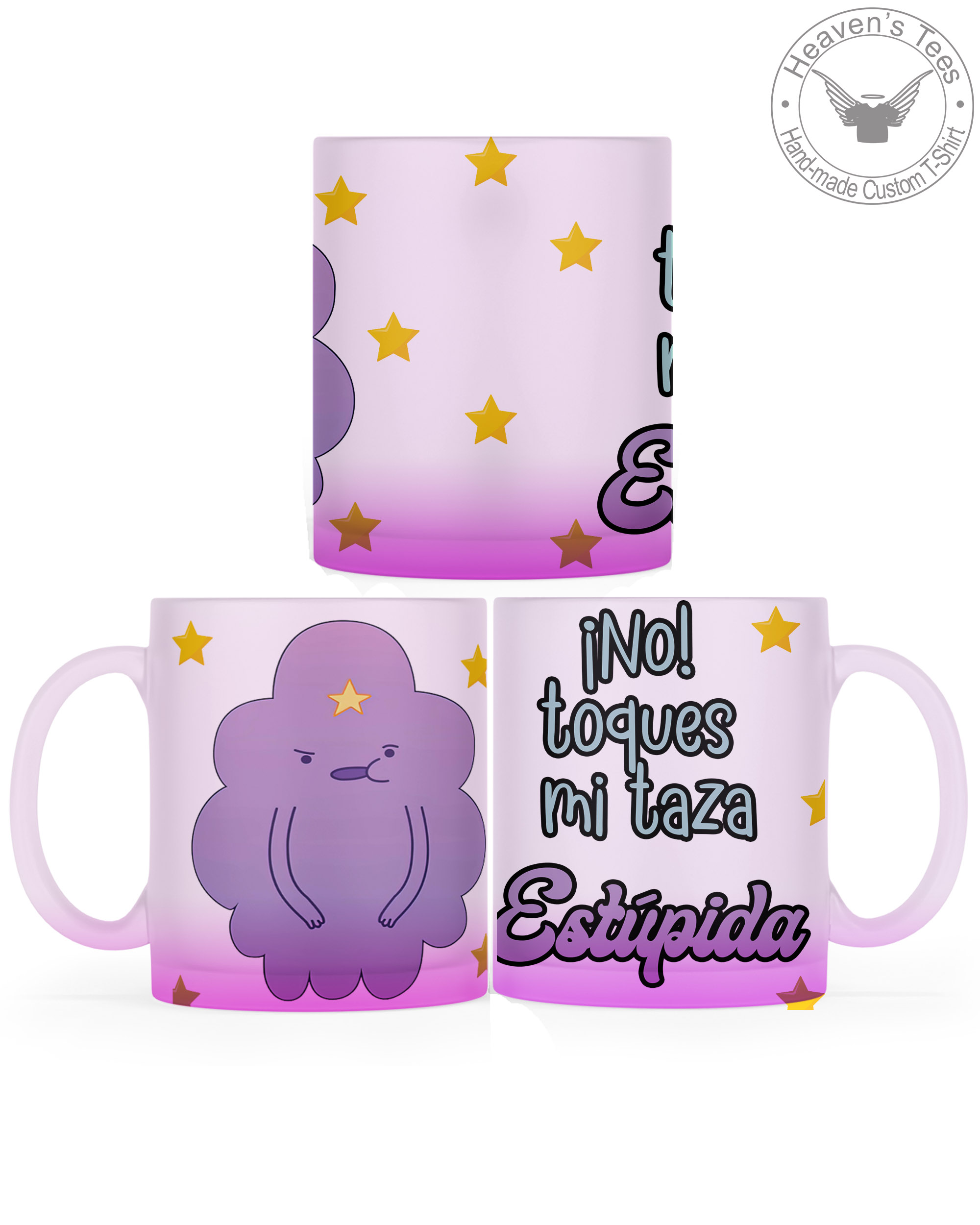 frosted taza HEaven´s tees Mockup by KIKIfgdf