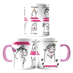 Taza Premium 11 Oz Dia De La Madre Poema A La Madre Flork