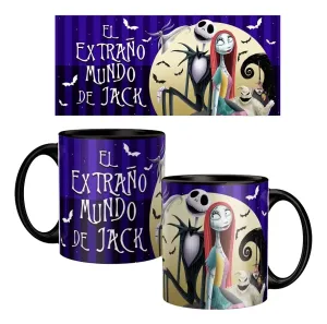Taza Premium Cerámica De 11oz El Extraño Mundo De Jack