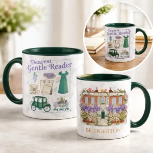 Taza Premium 11 Oz Bridgertons Frases Y Obj Lady Whistledown
